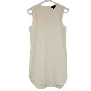 Aqua Women's Ivory Cotton/Poly Sleeveless Dress